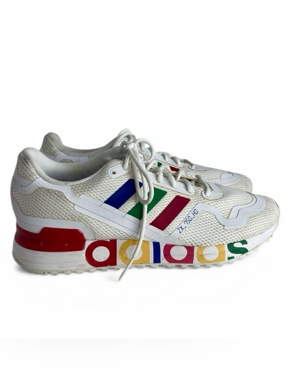 Adidas ZX 750 HD Olympic Pack Men’s 9.5 Multicolor Sneakers FY1148